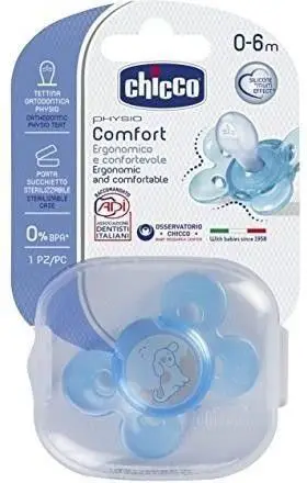 Memë Chicco Physio Comfort, 0-6 muaj, e kaltër