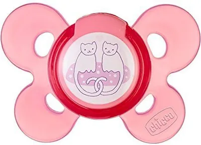 Qetësues për bebe Chicco Physio Comfort, 6-12m, rozë - 2