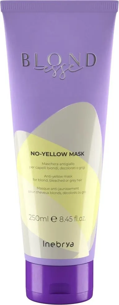 Maskë për flokë Inebrya No-Yellow, 250 ml - 1