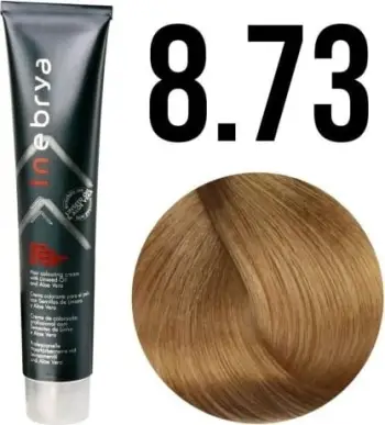Ngjyrë për flokë Inebrya 9/73, bionde/kafe në tëartë, 100 ml