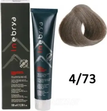 Ngjyrë për flokë Inebrya 6/73, kafe e artë, 100ml