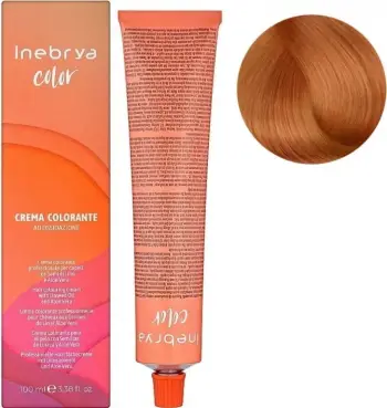 Ngjyrë për flokë Inebrya 8/0 bionde e qelët, 100 ml