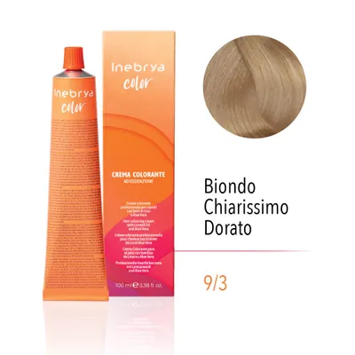 Ngjyrë për flokë Inebrya, 9/3, 100 ml - 2