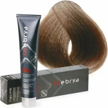 Ngjyrë për flokë Inebrya 7/1, bionde e hirtë, 100 ml