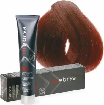 Ngjyrë për flokë Inebrya 6/5, bionde mahagoni, 100ml