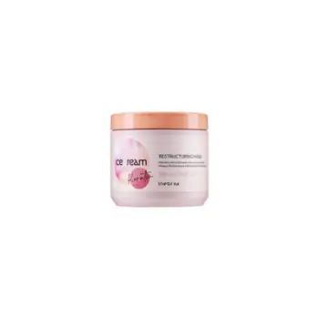 Maskë për flokë Inebrya Ice Cream Keratin, 500 ml