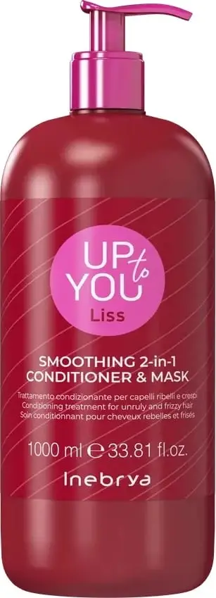 Balsam-Maskë Inebrya Up To You Liss Smoothing 2in1, 1000 ml