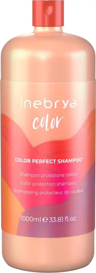 Shampo për flokë të lyer Inebrya Color Perfect, profesionale, 1000ml