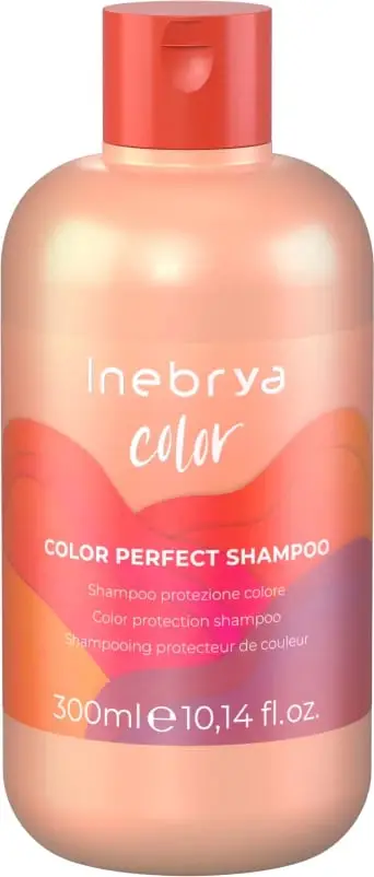Shampo për flokë të lyer Inebrya Color Perfect, mbrojtje ngjyre, 300ml