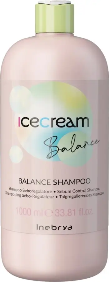 Shampo Inebrya Balance, Sebum Control, 1000 ml