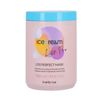 Maskë për flokë Inebrya Ice Cream Liss Pro, 1000 ml