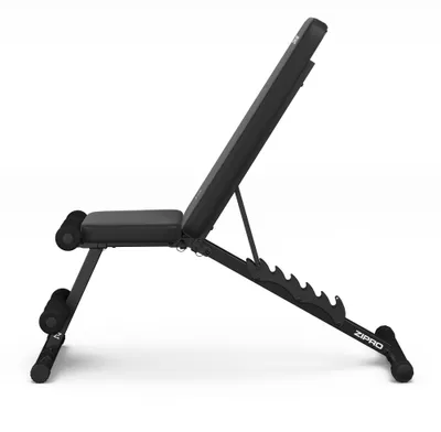 Stol fitnesi me zgjerues Zipro Tempo, i zi - 11