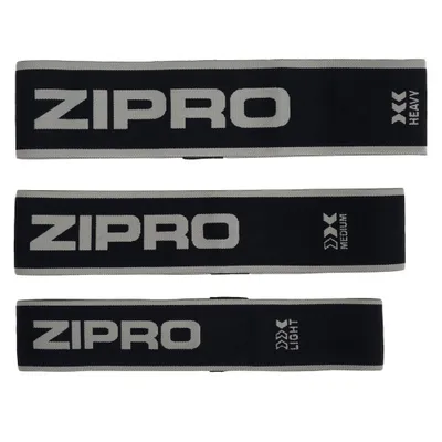 Set shirita fitnesi Zipro, 3 copë, të hirta - 1