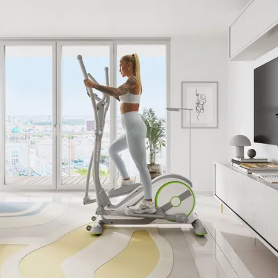 Biçikletë fitnesi Orbitrek Zipro Wave, e bardhë - 7