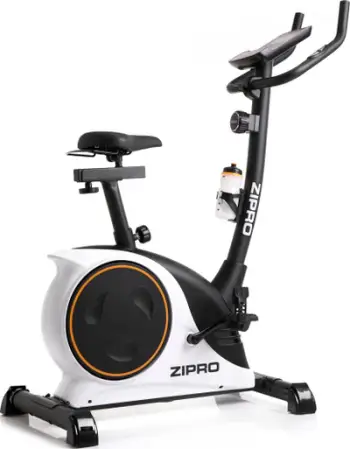 Biçikletë magnetike për ushtrime Zipro Nitro RS, 115 x 59 x 145 cm, 150kg, e zezë / bardhë