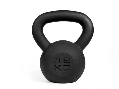 Peshë fitnesi Zipro, 12 kg, e zezë - 1