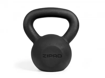 Peshë fitnesi Zipro, 12 kg, e zezë - 2