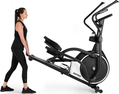 Biçikletë fitnesi magnetike Zipro Force White, e zezë - 8