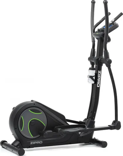Biçikletë elektro-magnetike Zipro Glow, Iconsole +, e zezë / gjelbër - 2
