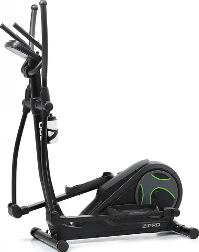 Biçikletë elektro-magnetike Zipro Glow, Iconsole +, e zezë / gjelbër - 4