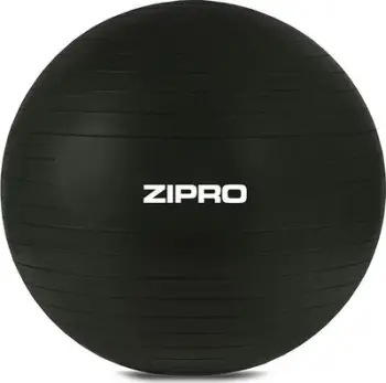Top gjimnastikor Zipro Anti-Burst, 55cm, i zi