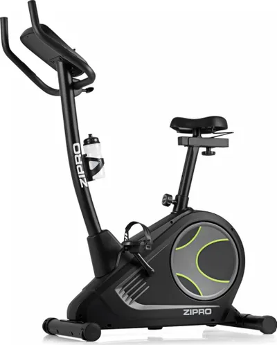 Biçikletë elektro-magnetike për ushtrime Zipro Flame, iConsole+, e hirtë / gjelbër - 3