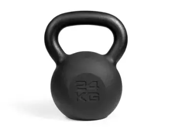 Peshë fitnesi Zipro, 24 kg, e zezë