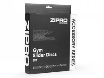 Set disqe rrëshqitëse fitnesi Zipro, 2 copë, të zeza