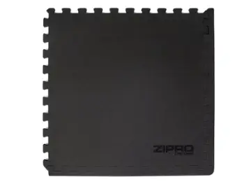 Tapet fitnesi Zipro Puzzle Modular, 6 copë, 60x60cm/12 mm, të zeza