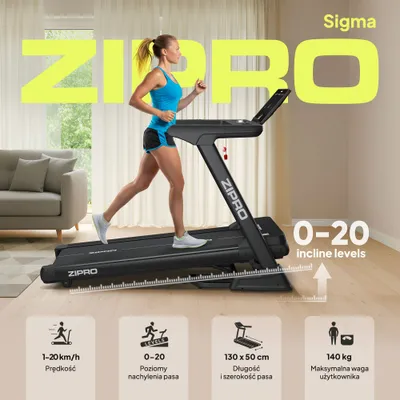 Shirit vrapimi Zipro Sigma, 20km/h, 197 x 145 x 88cm, i zi - 12