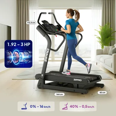 Shirit vrapimi Zipro, me 40% pjerrësi, 16 km/h - 3