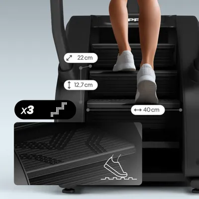 Shkallë lëvizëse për ushtrime ZIPRO Stepper Legday - 3
