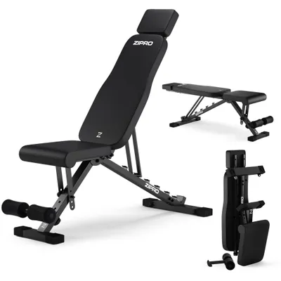 Stol fitnesi Zipro Grind, i zi - 1