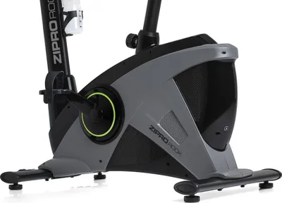 Biçikletë elektro-magnetike për ushtrime Zipro Rook, iConsole +, e hirtë / gjelbër - 4