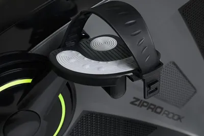 Biçikletë elektro-magnetike për ushtrime Zipro Rook, iConsole +, e hirtë / gjelbër - 8