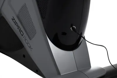 Biçikletë elektro-magnetike për ushtrime Zipro Rook, iConsole +, e hirtë / gjelbër - 9