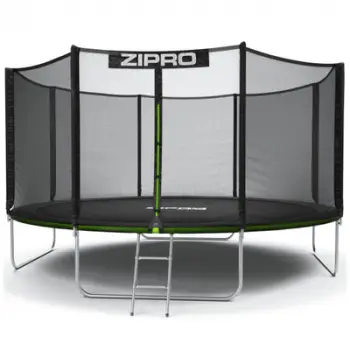 Trampolinë kopshti me rrjetë të jashtme Zipro 14FT (435cm) + çantë këpucësh FALAS!