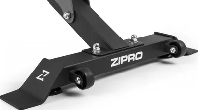Stol fitnesi me mbajtëse Zipro Superset, 270kg, 164 x 56 x 116cm, i zi - 15