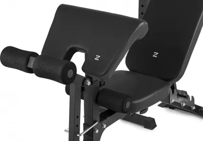 Stol fitnesi me mbajtëse Zipro Superset, 270kg, 164 x 56 x 116cm, i zi - 5