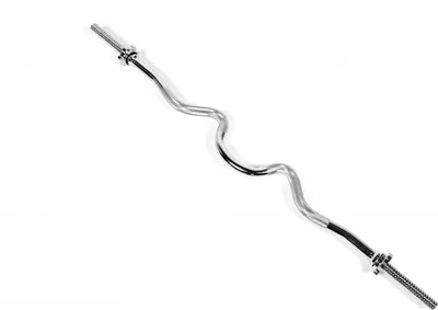 Shufër e thyer fitnesi Zipro, 120cm/28mm, krom - 2