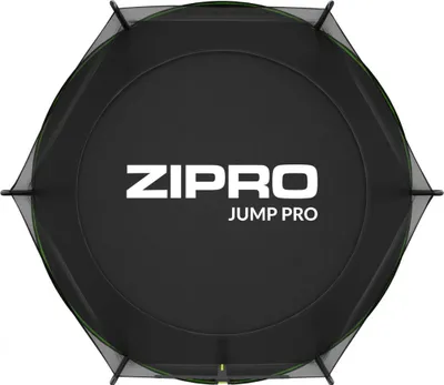 Trampolinë me rrjetë të jashtme Zipro Jump Pro 4FT, 127 cm, e zezë - 2