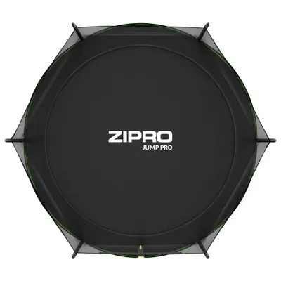 Trampolinë me rrjetë të jashtme Zipro Jump Pro, 183 cm, e zezë - 7