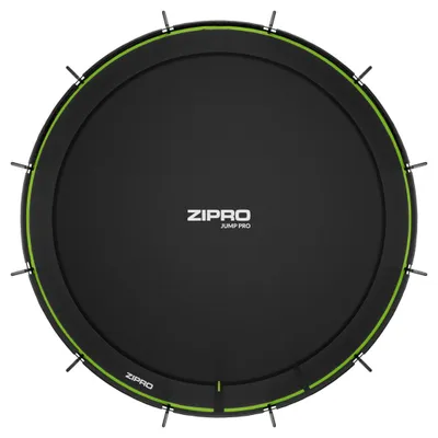 Trampolinë me rrjetë të brendshme Zipro Jump Pro, 496 cm, e zezë - 7