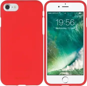 Mbrojtëse për celular Mercury Soft për LG K9, e kuqe