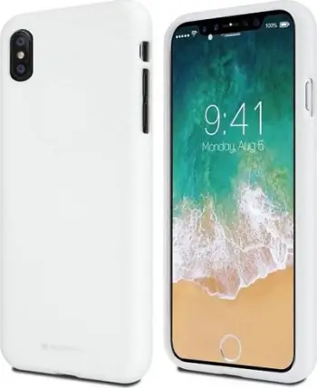 Mbrojtëse Mercury për Samsung Galaxy A7 2018, e bardhë