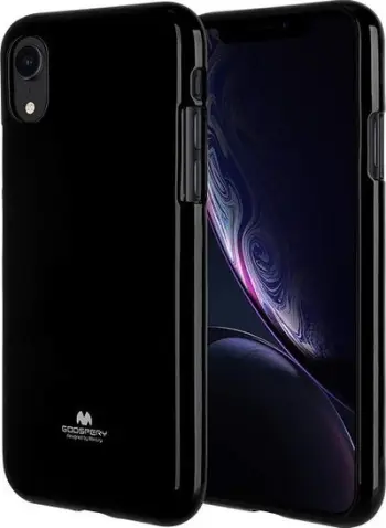 Mbrojtëse Mercury Jelly për Huawei P40 Lite E, e zezë