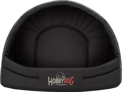 Kolibe për qen Hobbydog R2 Buda Suflera, e zezë/hirtë - 2