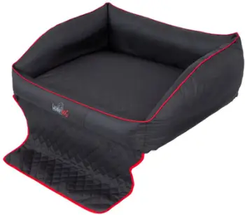 Shtrat bagazhi për qen Hobbydog Royal Trunk R1, cordura, lavueshëm, i zi
