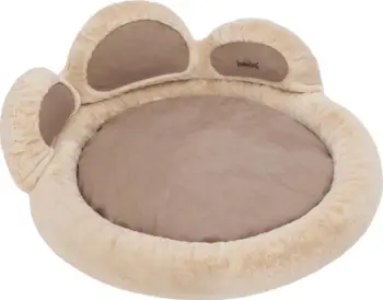 Shtrat për qen Hobbydog PAW Exclusive L, mbulesë e heqshme, bezhë