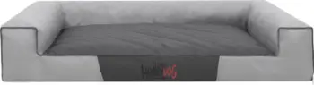 Shtrat për qen Victoria XXL, material OXFORD, dyshek i zi, grafit